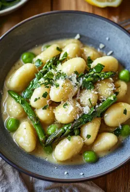Gnocchi mit grünem Spargel