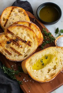 Grillbrot mit Olivenöl und Meersalz 26 Grillbrot mit Olivenöl und Meersalz