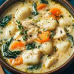 H&auml;hnchen-Gnocchi-Suppe