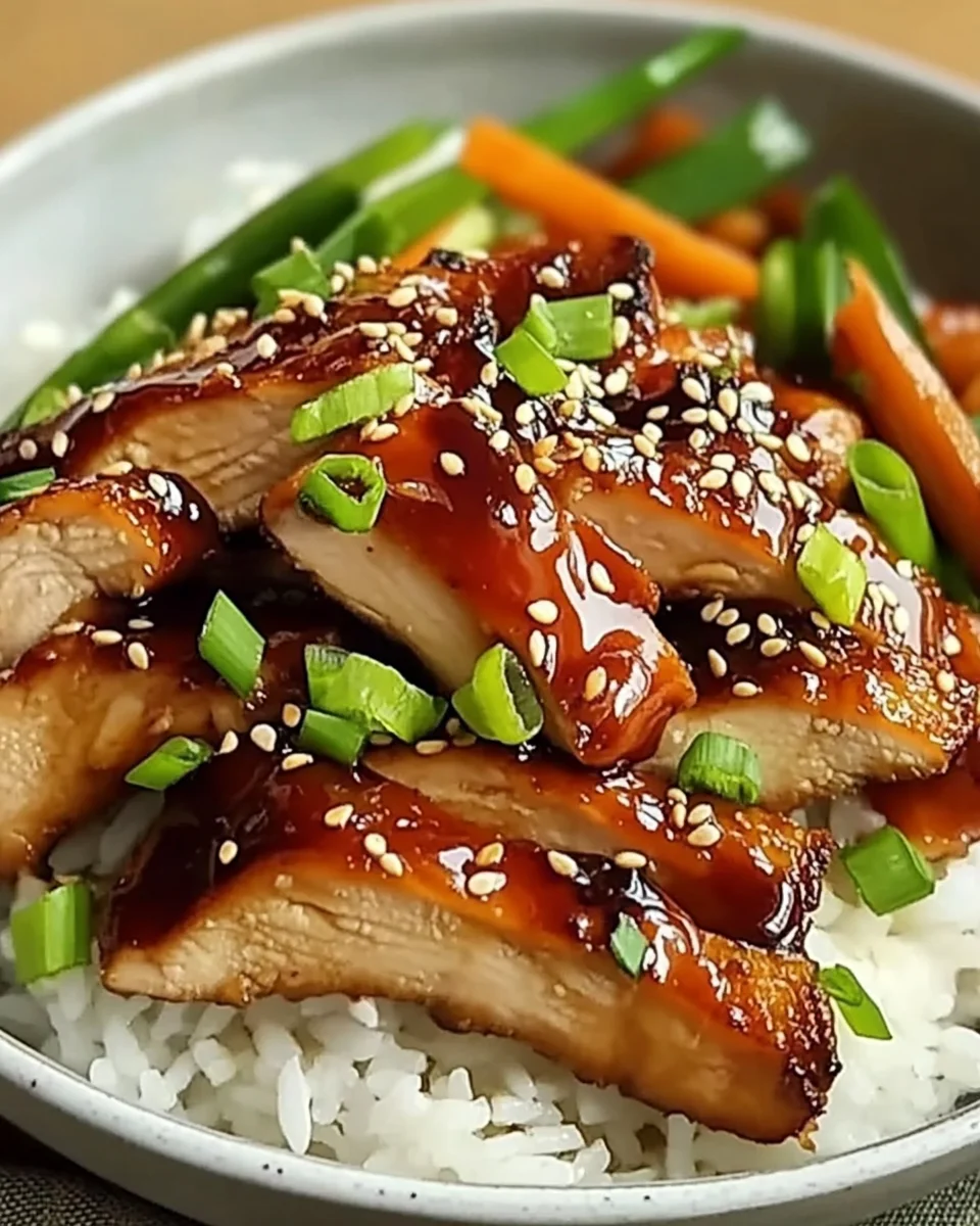 Hähnchengeschnetzeltes Teriyaki 18 Hähnchengeschnetzeltes