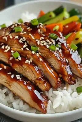 Hähnchengeschnetzeltes Teriyaki