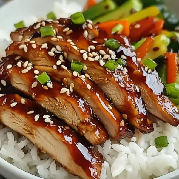 Hähnchengeschnetzeltes Teriyaki