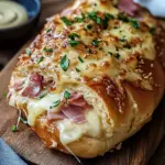 Handbrot mit Schinken und K&auml;se