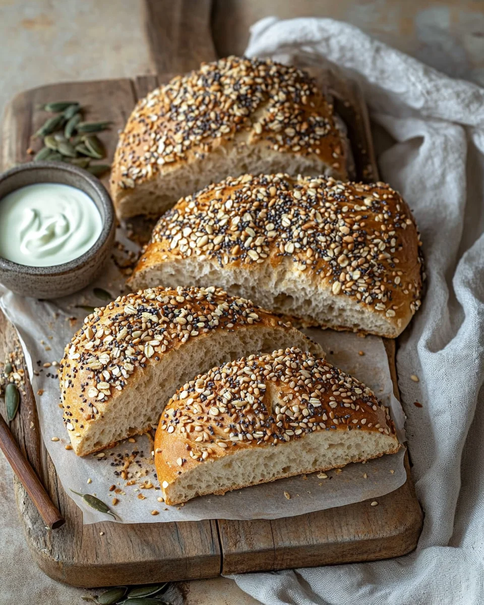 Joghurt-Dinkel-Br&ouml;tchen