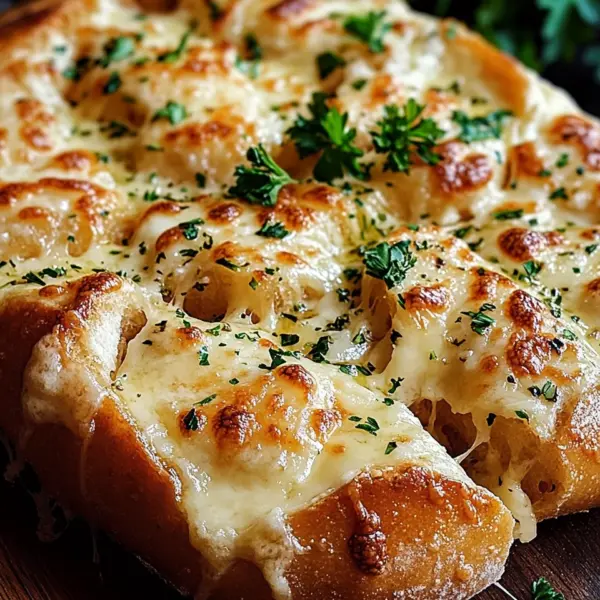 Käse-Knoblauchbrot zum Aufbacken