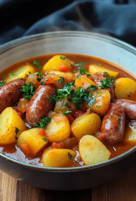 Kartoffelgulasch mit Würstchen 27 Kartoffelgulasch mit Würstchen