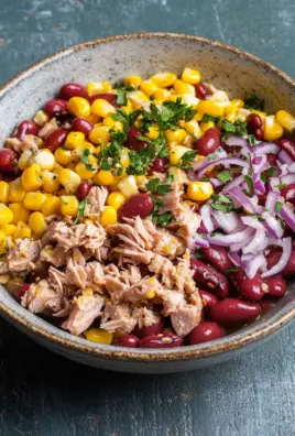 Kidneybohnen-Thunfisch-Salat 27 Kidneybohnen-Thunfisch-Salat