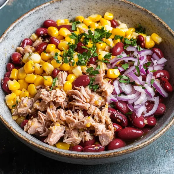 Kidneybohnen-Thunfisch-Salat