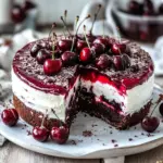 Kirschtorte mit Stracciatellacreme