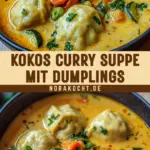 Kokos Curry Suppe mit Dumplings 19 Pinterest Hidden Image