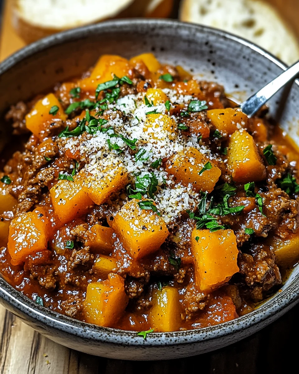 Kürbis-Rindfleisch-Bolognese 22 Kürbis-Rindfleisch-Bolognese