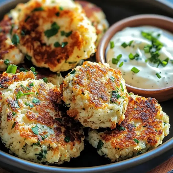 Low Carb Blumenkohl Frikadellen