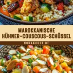 Marokkanische Hühner-Couscous-Schüssel 19 Pinterest Hidden Image