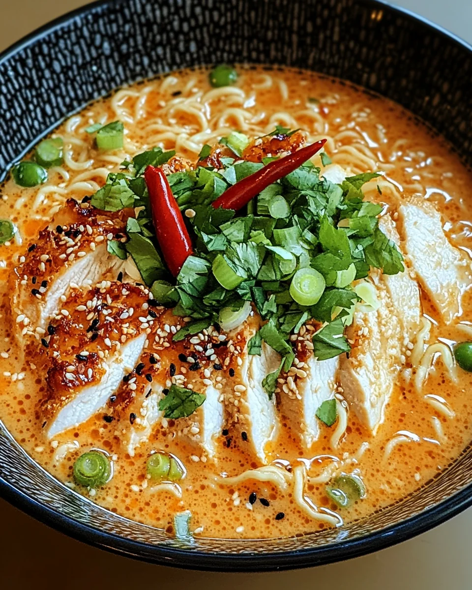 Marry Me Chicken Ramen