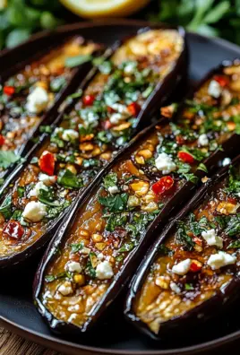 Mediterrane Geröstete Aubergine