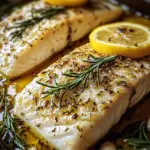 Ofenfisch mit Kr&auml;utern und Zitronen