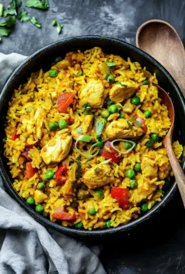 One Pot Curryreis mit Hähnchenbrust
