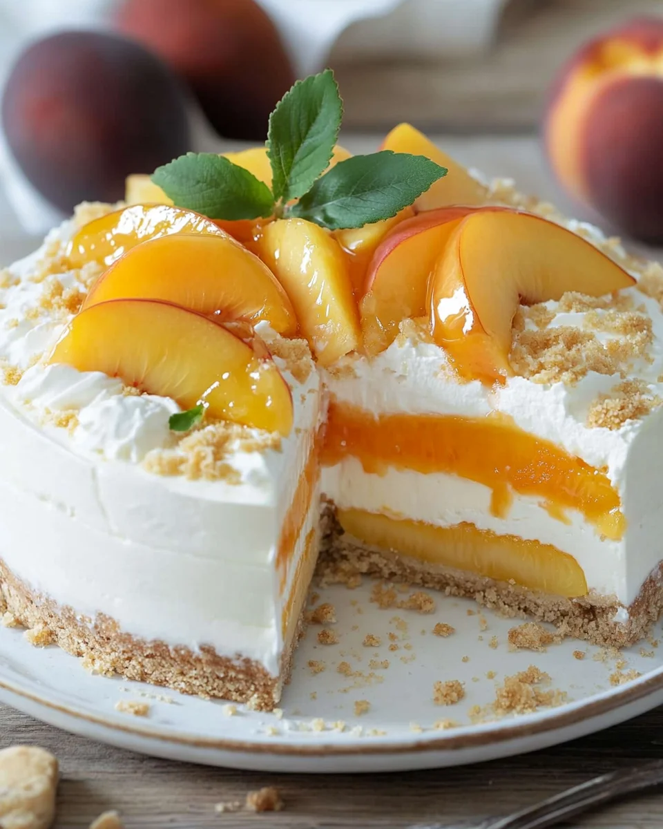 Pfirsich Maracuja Torte ohne Backen 22 Pfirsich Maracuja Torte ohne Backen