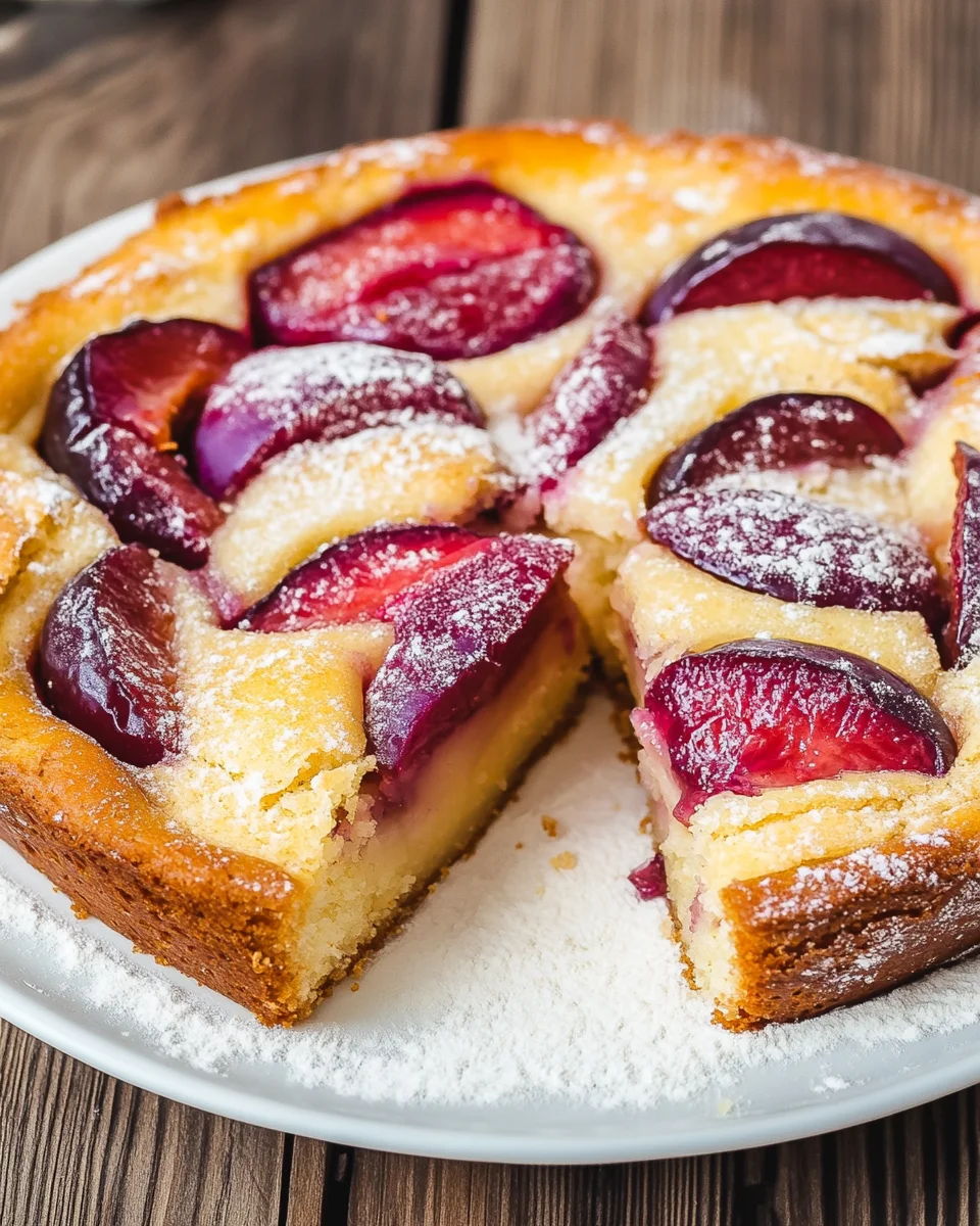 Pflaumenkuchen mit Schmand 22 Pflaumenkuchen