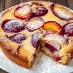 Pflaumenkuchen mit Schmand