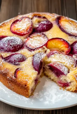 Pflaumenkuchen mit Schmand