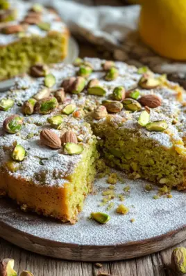Pistazienkuchen mit Zitrone und Mandeln 24 Pistazienkuchen mit Zitrone und Mandeln