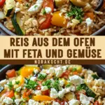 Reis aus dem Ofen mit Feta und Gemüse 18 Pinterest Hidden Image