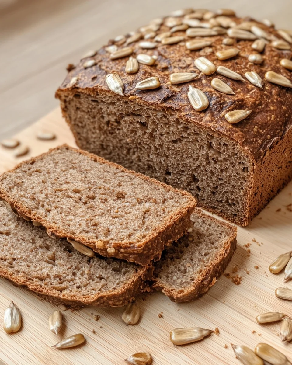 Roggenvollkornbrot mit Sonnenblumenkernen 20 Roggenvollkornbrot