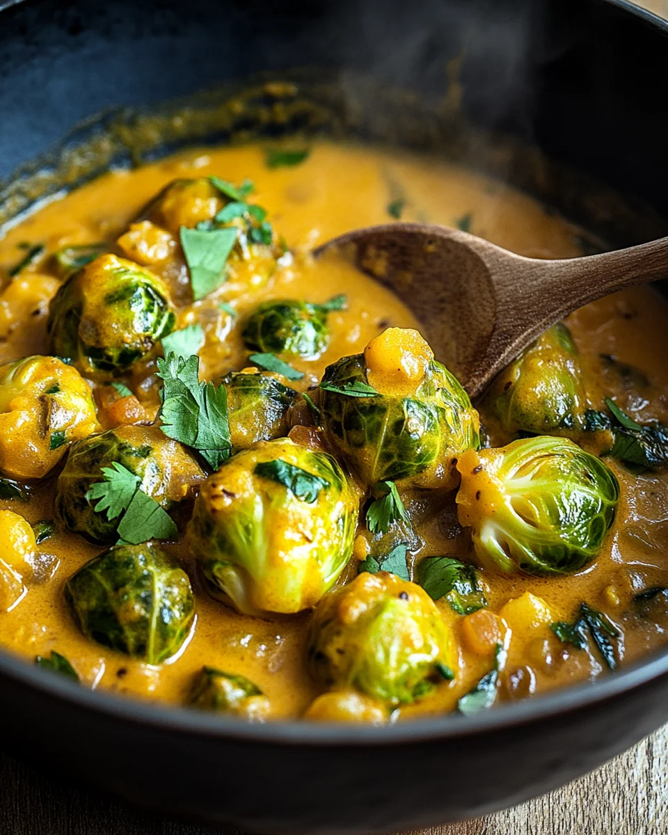 Rosenkohl-Curry mit Kichererbsen 26 Rosenkohl-Curry