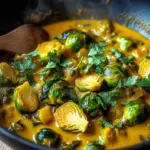 Rosenkohl-Curry mit Kichererbsen