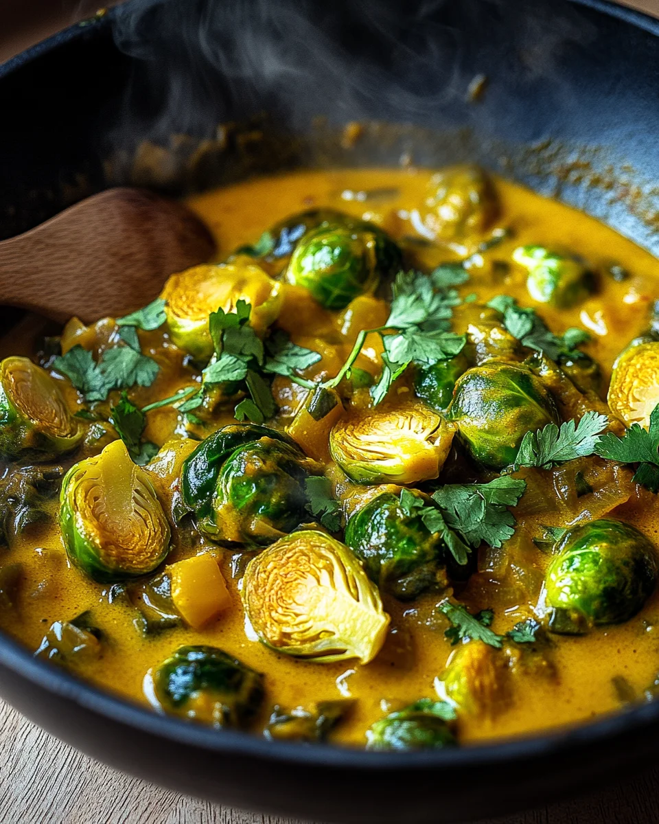 Rosenkohl-Curry mit Kichererbsen 28 Rosenkohl-Curry mit Kichererbsen