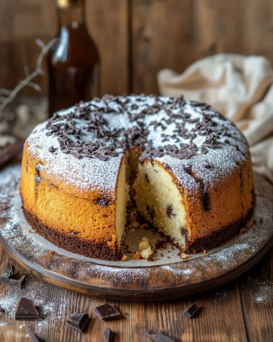 Saftiger und lockerer Eierlikörkuchen mit Schokoraspeln 22 Saftiger und lockerer Eierlikörkuchen mit Schokoraspeln