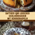 Saftiger und lockerer Eierlikörkuchen mit Schokoraspeln 19 Pinterest Hidden Image
