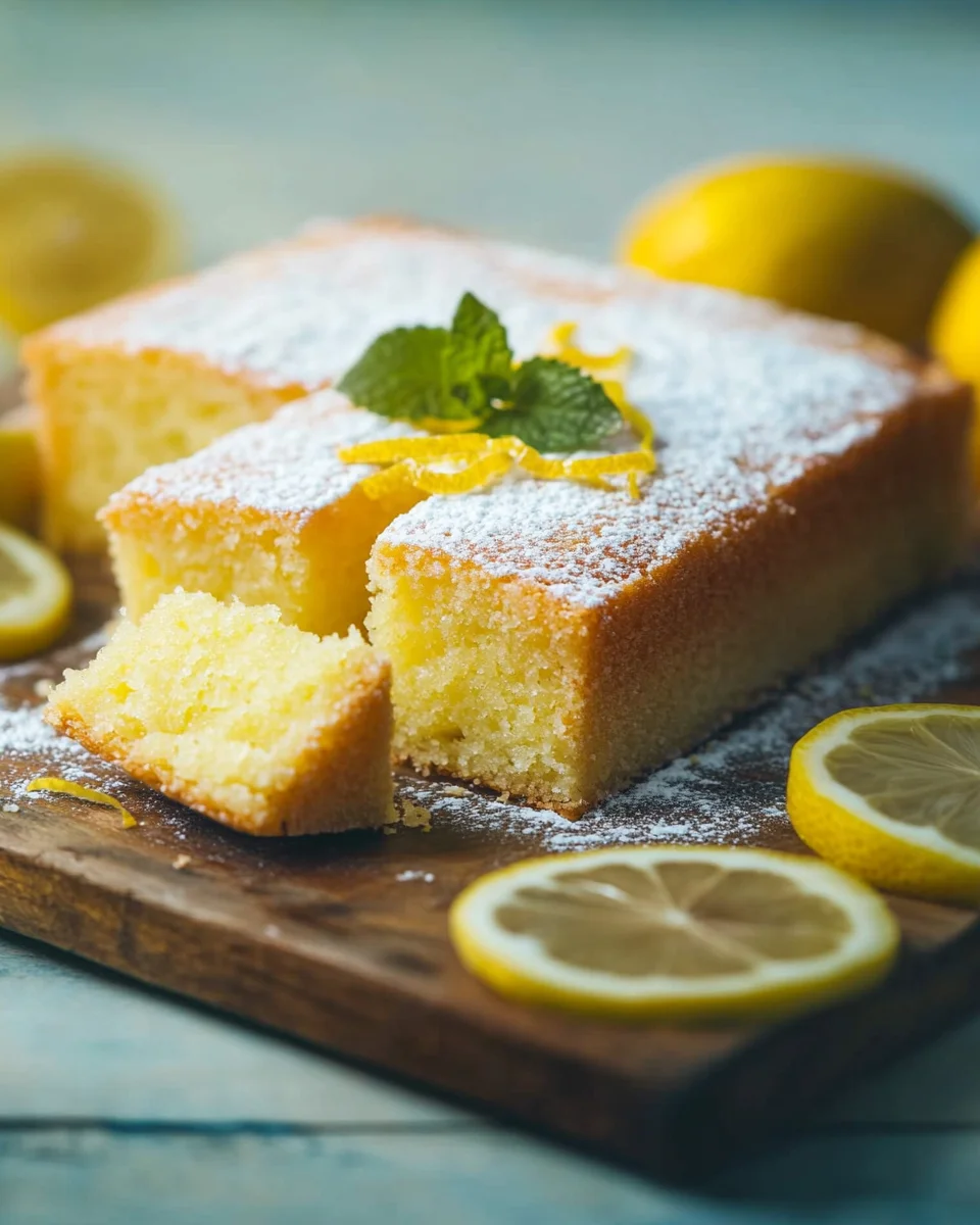 Saftiger Zitronenkuchen vom Blech 19 Saftiger