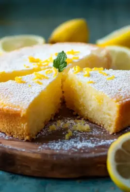 Saftiger Zitronenkuchen vom Blech