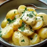 Senfsauce mit Salzkartoffeln