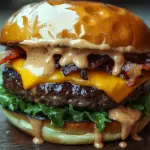 Smash-Burger mit Baconnaise-So&szlig;e