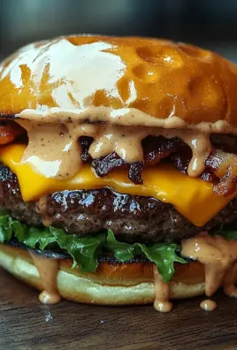 Smash-Burger mit Baconnaise-Soße 19 Smash-Burger mit Baconnaise-Soße