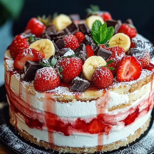 Streuselkuchen mit Kirschen vom Blech