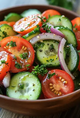 Tomaten-Gurken-Salat