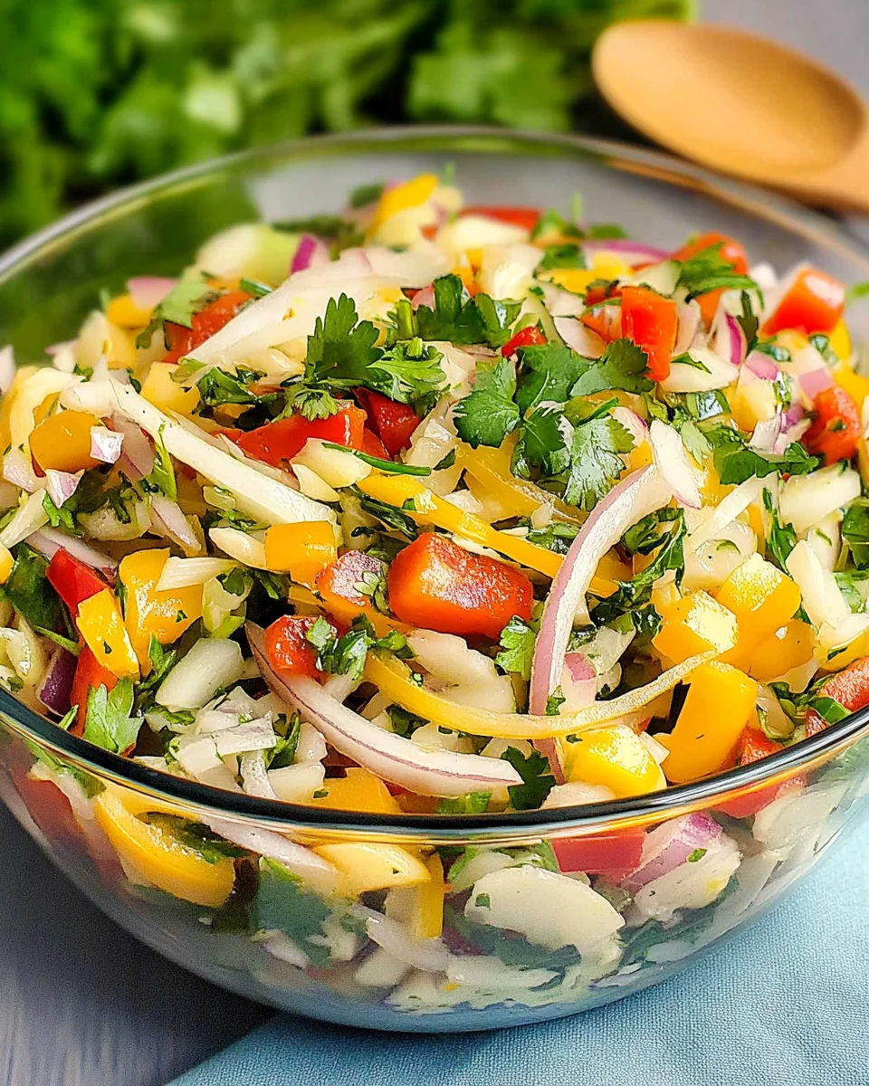 Über-Nacht-Salat Rezept zum Vorbereiten
