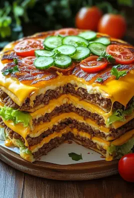 Cheeseburger-Torte 21 Cheeseburger-Torte