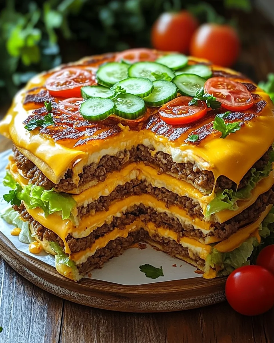 Cheeseburger-Torte 26 Cheeseburger-Torte