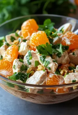 Geflügelsalat mit Mandarinen 24 Geflügelsalat mit Mandarinen