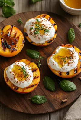 Gegrillte Pfirsiche mit Joghurt und Honig 24 Gegrillte Pfirsiche mit Joghurt und Honig