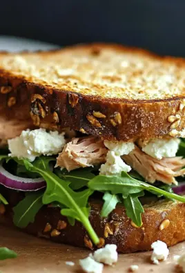 Gegrilltes Thunfisch-Sandwich mit Feta 26 Gegrilltes Thunfisch-Sandwich mit Feta