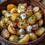 Ger&ouml;stete Kartoffeln mit Feta
