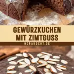 Gewürzkuchen mit Zimtguss 27 Pinterest Hidden Image