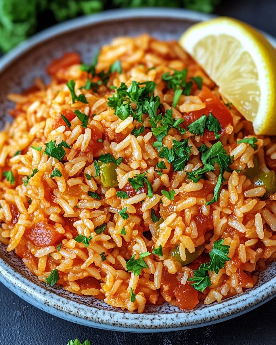 Griechischer Tomatenreis 21 Griechischer