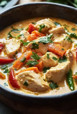 Hähnchen-Pfanne mit Kokosmilch 21 Hähnchen-Pfanne mit Kokosmilch